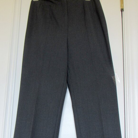 Piazza Sempione Grey Wool(93%) Sophia Pants IT 40 US 4,made in Italy - Picture 1 of 10